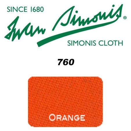 PANNO SIMONIS 760 195 ARANCIONE COMPOSIZIONE: 70% lana - 30%  nylon