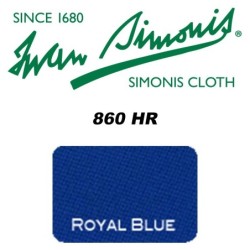 PANNO SIMONIS 860 HR 198 BLU ROYAL  COMPOSIZIONE: 70% LANA - 30% NYLON
