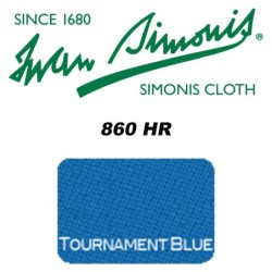 PANNO SIMONIS 860 HR 198 BLU TOURNAMENT COMPOSIZIONE: 70% LANA - 30% NYLON