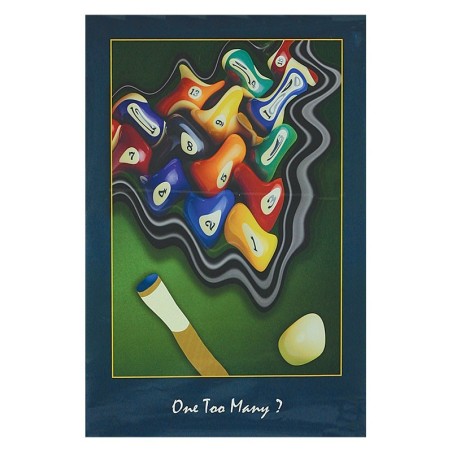POSTER 'ONE TOO MANY?' cm. 92X60