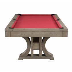 POOL BOSTON 8' FINITURA ROVERE GRIGIO (ACERO) SENZA COPERCHIO