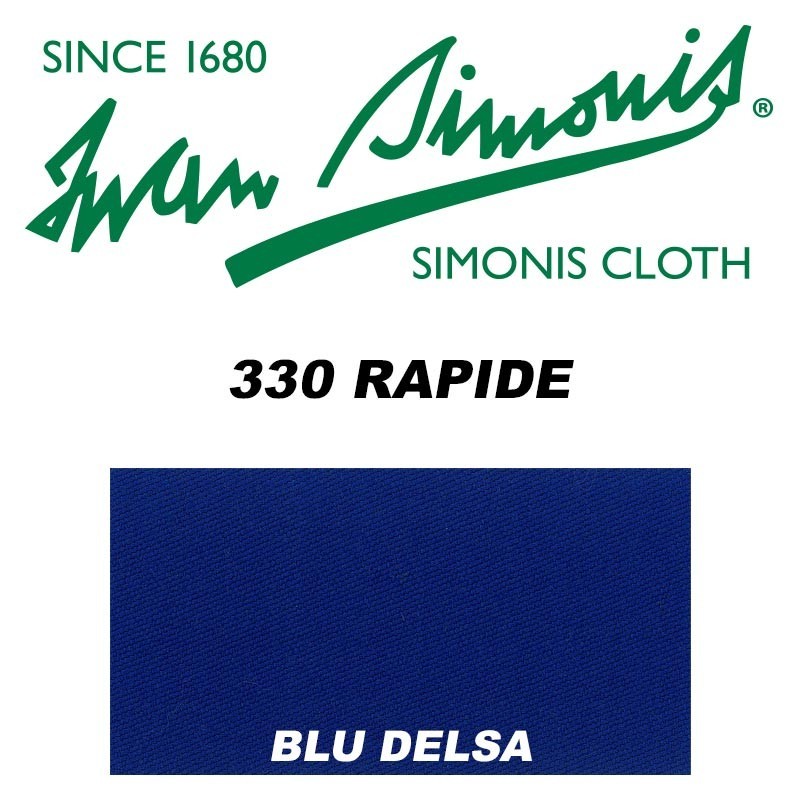 PANNO SIMONIS 330 RAPIDE 195 BLU DELSA  COMPOSIZIONE: 90% lana - 10%  nylon