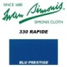 PANNO SIMONIS 330 RAPIDE 195 BLU PRESTIGE  COMPOSIZIONE: 90% lana - 10%  nylon