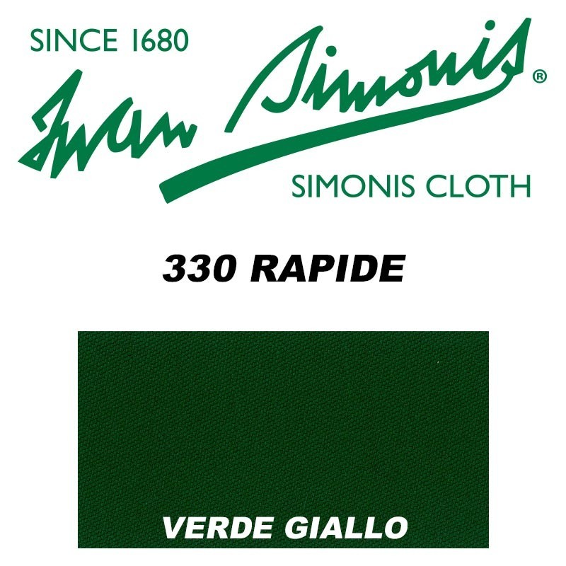 PANNO SIMONIS 330 RAPIDE 195 VERDE/GIALLO  COMPOSIZIONE: 90% lana - 10%  nylon