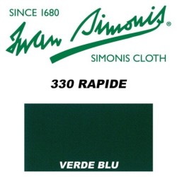 PANNO SIMONIS 330 RAPIDE 195 VERDE/BLU  COMPOSIZIONE: 90% lana - 10%  nylon
