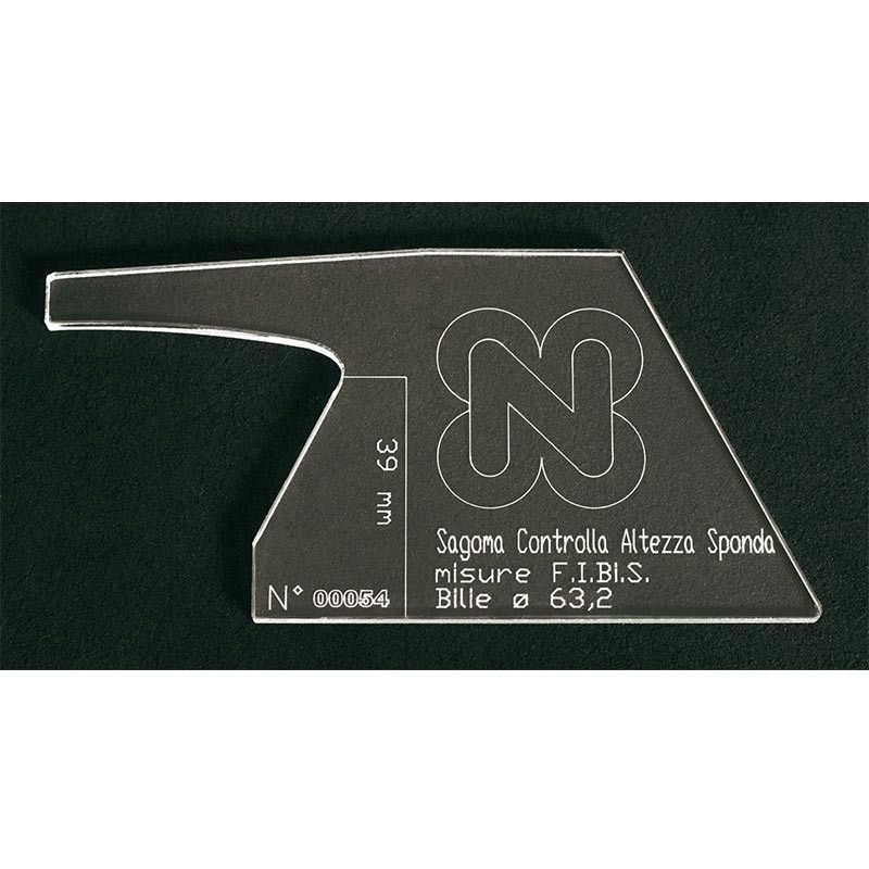 SAGOME CONTROLLO SPONDA SET 3 INTERNAZIONALE (63,2)