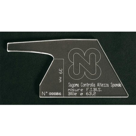 SAGOME CONTROLLO SPONDA SET 3 INTERNAZIONALE (63,2)