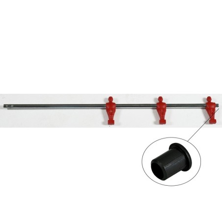 ASTA TELESCOPICA 3 OMETTI ROSSI