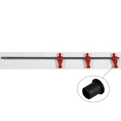 ASTA TELESCOPICA 3 OMETTI ROSSI ASSIST