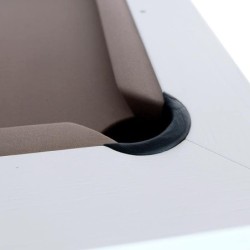 POOL MIDNIGHT 200 X 100 LACCATO BIANCO OPACO