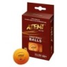 PALLINE PING PONG ATEMI '1 STAR' ARANCIO - SET DI 6