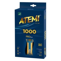 RACCHETTA PING PONG ATEMI 1000 PRO