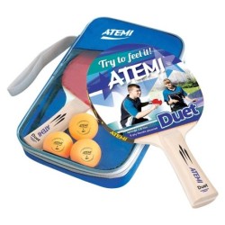 RACCHETTE PING PONG ATEMI DUET SET