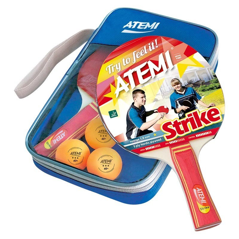 RACCHETTE PING PONG ATEMI STRIKE SET