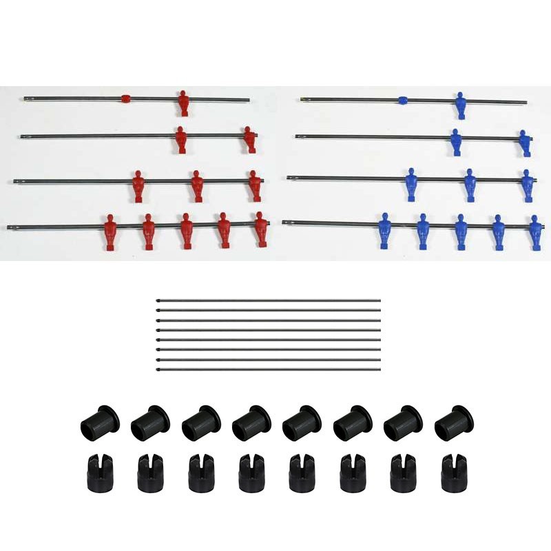 ASTE TELESCOPICHE SERIE BLU/ROSSO ASSIST