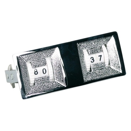 SEGNAPUNTI PER SPONDE  CROMATO 2 PZ