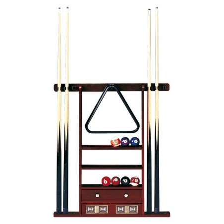 PORTASTECCHE 6 POSTI MOGANO+SEGNAPUNTI