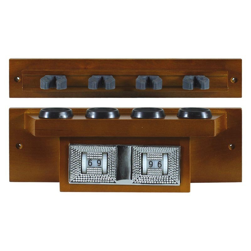 PORTASTECCHE Z/2 4 POSTI CON SEGNAPUNTI