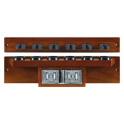 PORTASTECCHE Z/2 6POSTI CON SEGNAPUNTI