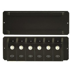 PORTASTECCHE ABS 6 POSTI CON SPORTELLO