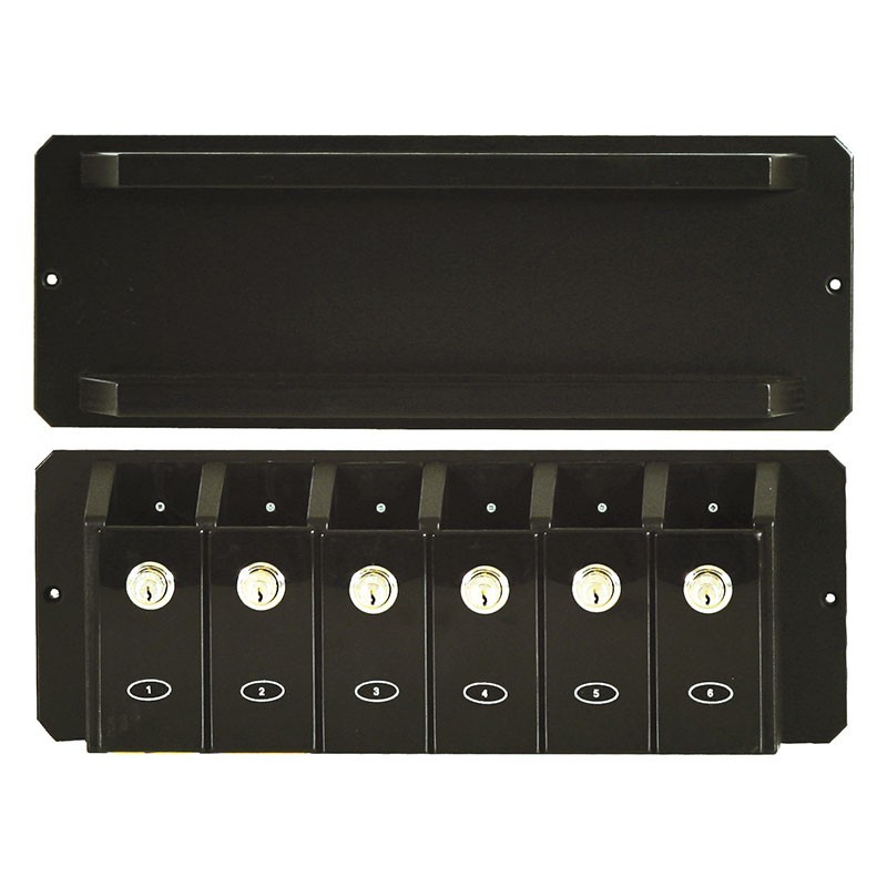 PORTASTECCHE ABS 6 POSTI CON SPORTELLO