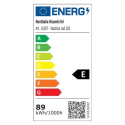 LAMPADARIO LONGONI COMPACT N-LED 210X31X6