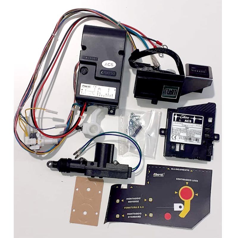 KIT ELETTRONICO EVOLUTION PER CALCETTO PREDISPOSTO PER SISTEMA CONTACLESS