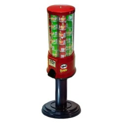 DISTRIBUTORE PRINGLES (VUOTO) CON PEDANA