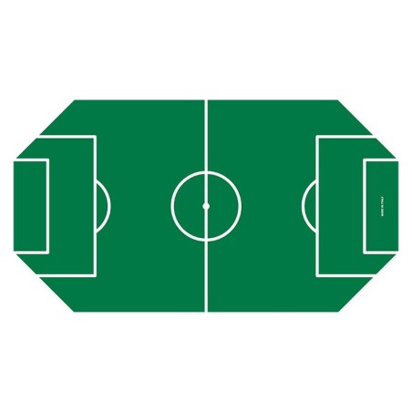 VETRO SERIGRAFATO PER CALCETTO DA ESTERNO 121X63cm ( PORTIERE GIREVOLE )