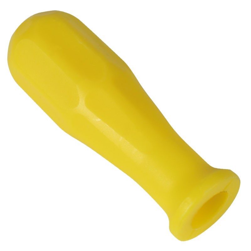 MANOPOLA PER ASTE GIALLA 0 16 mm