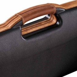 VALIGETTA DOMY UNIVERSAL NERA CON PELLE