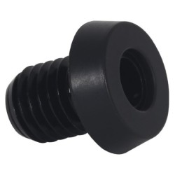 PARACOLPO FORATO NERO PER STECCHE VAULA EASTWOOK, BISON CAROM 3C E QUANTUM