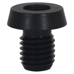 PARACOLPO FORATO NERO PER STECCHE VAULA EASTWOOK, BISON CAROM 3C E QUANTUM