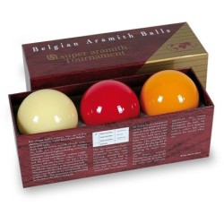 BILIE SET SUPER ARAMITH TOURNAMENT 61,5 mm PER CARAMBOLA