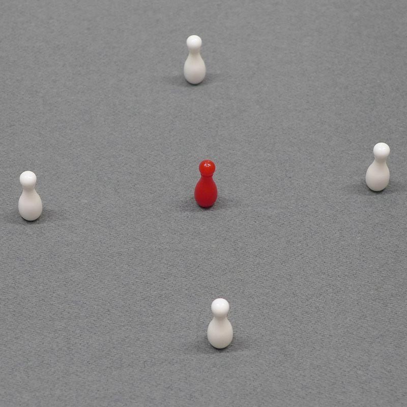 BIRILLI STAMPATI, h 25mm (set da 100pz)