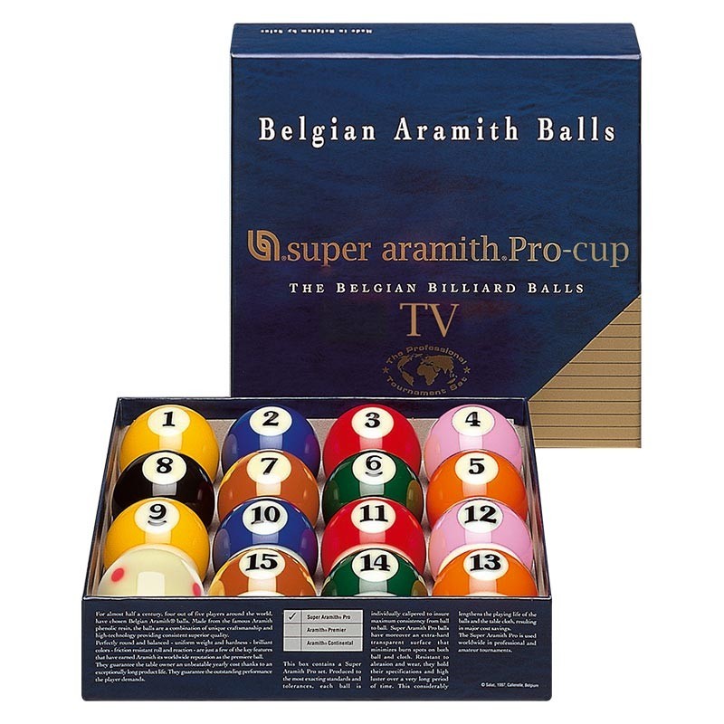 BILIE SET POOL SUPER ARAMITH PROTV 57,2 mm