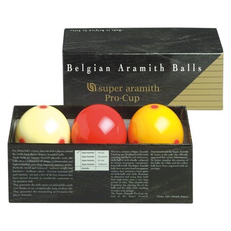 BILIE SET CARAMBOLA SUPER ARAMITH PRO-CUP 61,5 mm