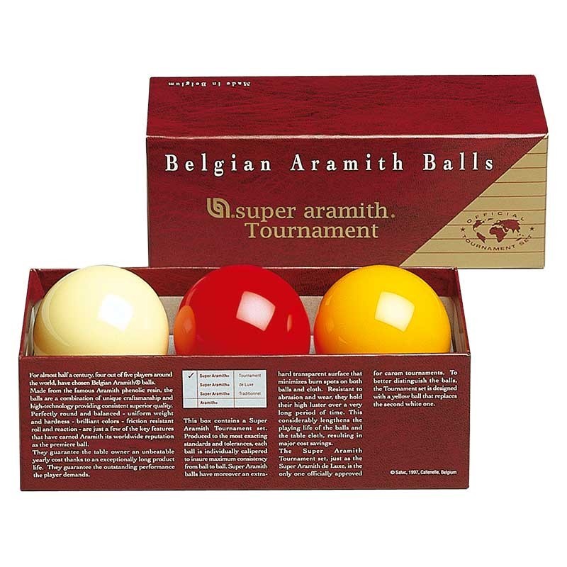 BILIE SET CARAMBOLA SUPER ARAMITH TOURNAMENT 60,3 mm