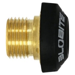 SUPPORTO OTTONE 3LOBITE SLIM PER PROLUNGA COMPRESO PARACOLPO IN SILICONE CON LOGO INCASSATO