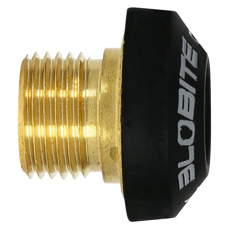 SUPPORTO OTTONE 3LOBITE SLIM PER PROLUNGA COMPRESO PARACOLPO IN SILICONE CON LOGO INCASSATO