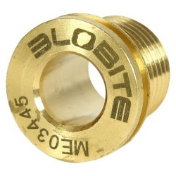 SUPPORTO OTTONE 3LOBITE SLIM PER PROLUNGA COMPRESO PARACOLPO IN SILICONE CON LOGO INCASSATO