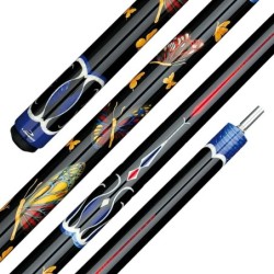 STECCA LONGONI 'PAPILIO LUX ARCOBALENO' POOL - LUNA NERA (1PUNTA) - LIMITED