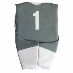 MAGLIE CALCIOBALILLA BIANCOAZZURRE SET