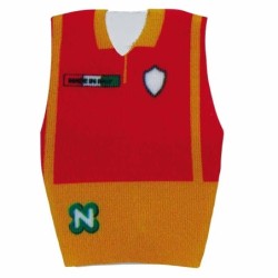 MAGLIE CALCIOBALILLA GIALLOROSSE SET