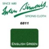 PANNO SIMONIS PER SNOOKER 6811 TOURNAMENT VERDE INGLESE (100% LANA)
