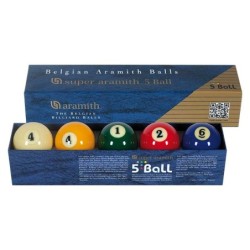 BILIE SET SUPER ARAMITH '5 BALL' 61,7 mm