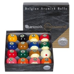 BILIE SET POOL TOURNAMENT TV 'DURAMITH' PRO-CUP SET 57,2 mm