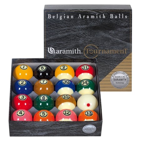 BILIE SET POOL TOURNAMENT TV 'DURAMITH' PRO-CUP SET 57,2 mm