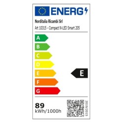 LAMPADARIO LONGONI COMPACT N-LED 210X31X6 SMART