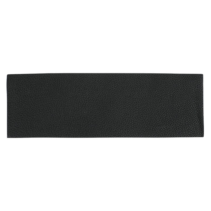 TAGLIO PELLE 'ELK' NERA  ANONIMA 11,3 cm X 35 cm